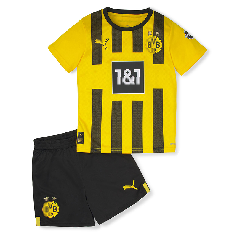 Camiseta Borussia Dortmund Home 2022/2023 Niño Kit